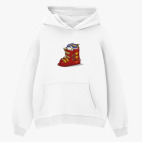 Толстовка худи оверсайз