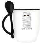 Кружка с ложкой