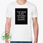 Мужская футболка органик