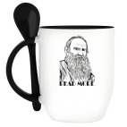 Кружка с ложкой