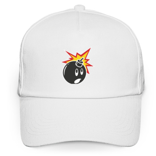 Кепка бейсболка с принтом  бомба hundreds