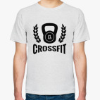 Кроссфит логотип с гирей