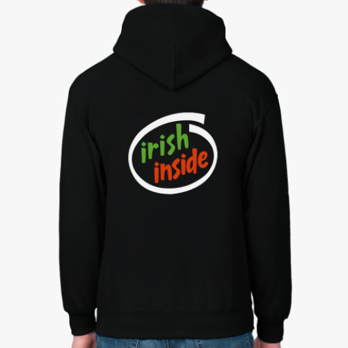 Толстовка худи с принтом Irish Inside