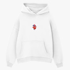 Толстовка худи оверсайз