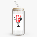 Банка с бамбуковой крышкой