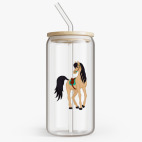 Банка с бамбуковой крышкой