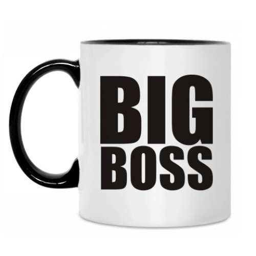 Кружка с принтом BIG BOSS