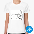 Женская спортивная футболка