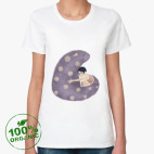 Женская футболка органик