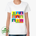 Женская футболка органик