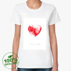 Женская футболка органик