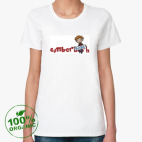 Женская футболка органик