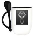 Кружка с ложкой