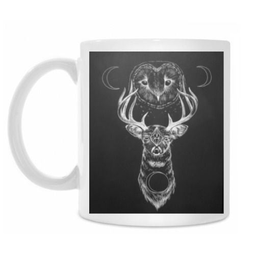 Кружка с принтом Deer