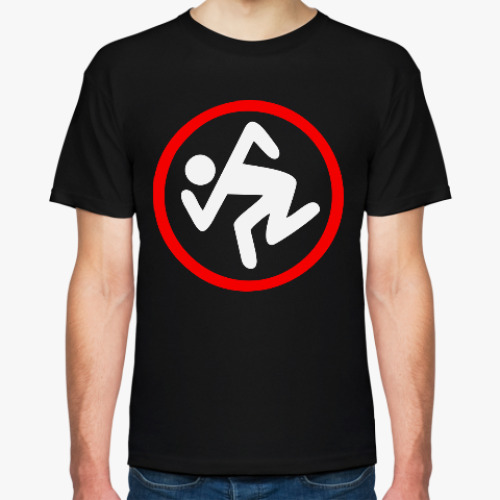 Футболка с принтом mosh symbol, мош