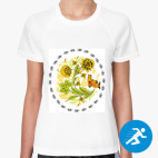 Женская спортивная футболка