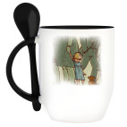 Кружка с ложкой