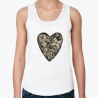 Женская майка  Сердце