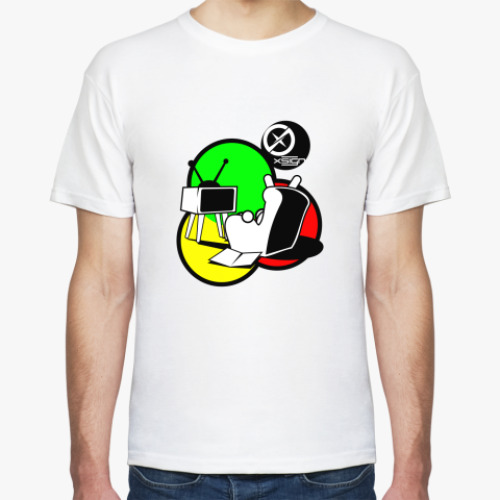 Футболка с принтом  Ebunny TV