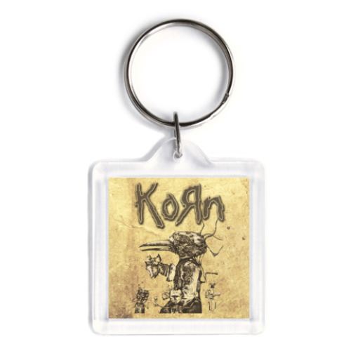 Брелок с принтом Korn