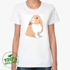 Женская футболка органик