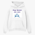 Толстовка худи оверсайз