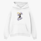 Толстовка худи оверсайз