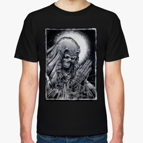 Футболка с принтом череп