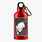 Металлическая бутылка 400 мл UV-DTF