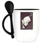 Кружка с ложкой