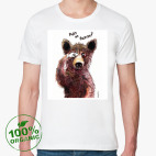 Медвежонок ищет рыбу