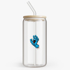 Банка с бамбуковой крышкой