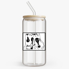 Банка с бамбуковой крышкой