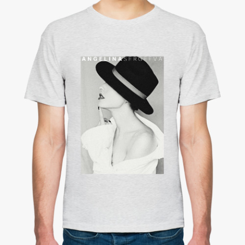 Футболка с принтом ANGELINASERGEEVA