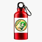 Металлическая бутылка 400 мл UV-DTF