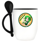 Кружка с ложкой