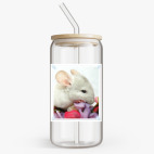 Банка с бамбуковой крышкой