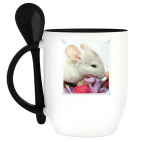 Кружка с ложкой