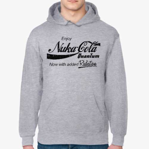 Толстовка худи с принтом Nuka Cola
