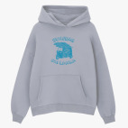 Толстовка худи оверсайз