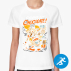 Женская спортивная футболка