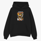 Толстовка худи оверсайз