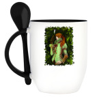 Кружка с ложкой