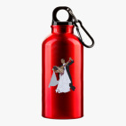 Металлическая бутылка 400 мл UV-DTF