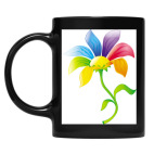 Кружка цветная UV-DTF