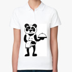 Панда официант