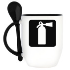 Кружка с ложкой