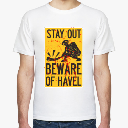 Футболка с принтом Beware of Havel