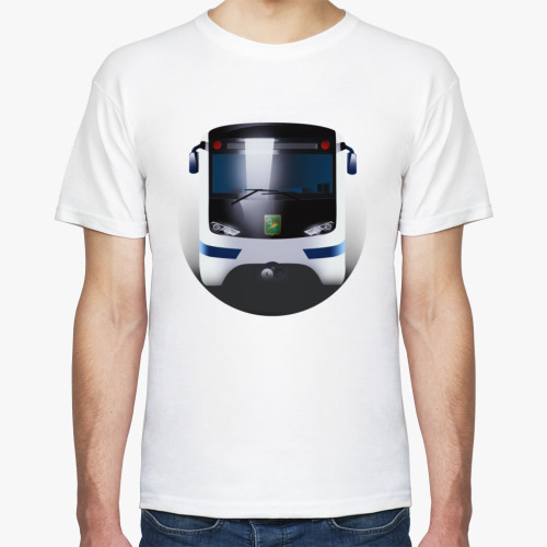 Футболка с принтом Вагон ЕЖ3 Харьков V3