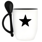 Кружка с ложкой